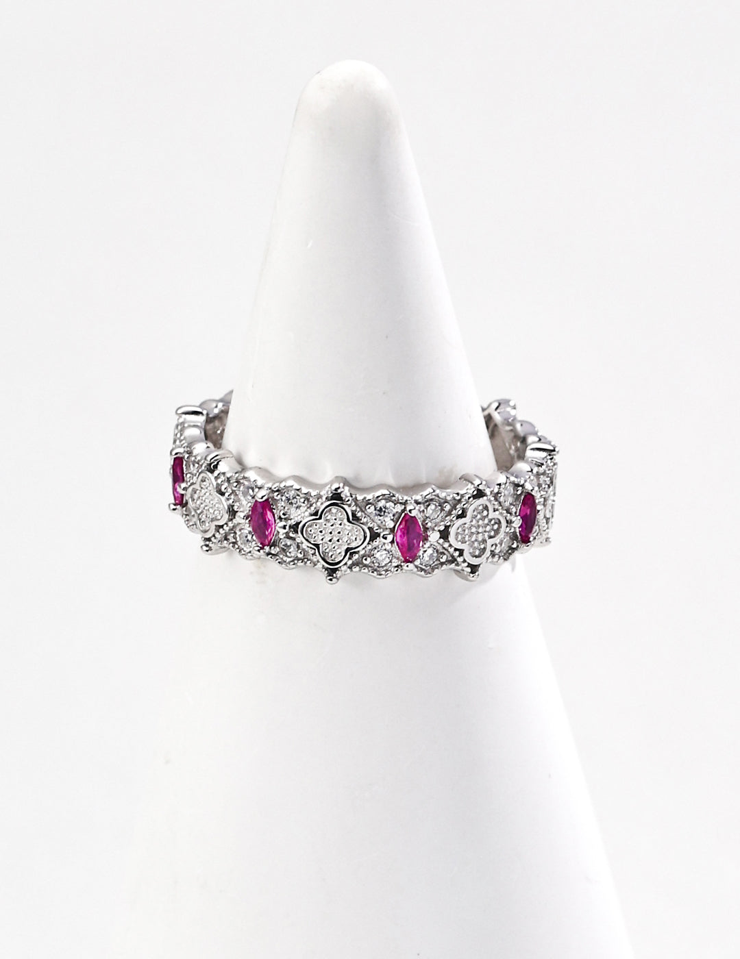 Mezuille Mirianna Ring - S925 Silver ring with cubic zirconia detail, luxury affordable jewelry