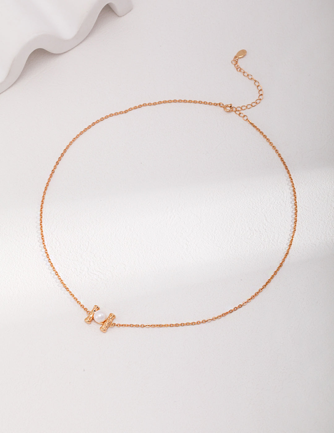 Gold plated necklace with a petite charm, perfect for adding a touch of elegance to any outfit.